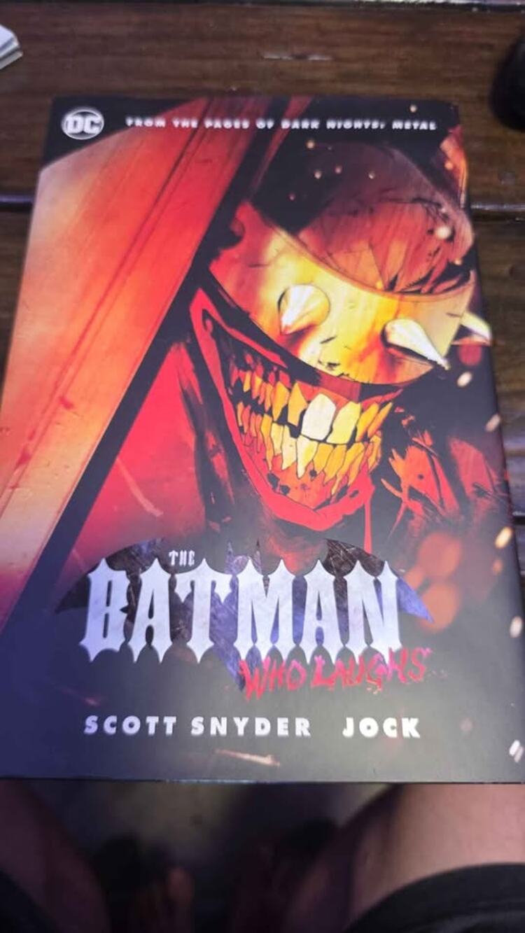 DC Comics The Batman Who Laughs Hardcover by Scott Snyder and Jock